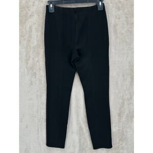 Theory Pants Womens Small Skinny Legging Double Knit Jersey Stretch Minimalist‎